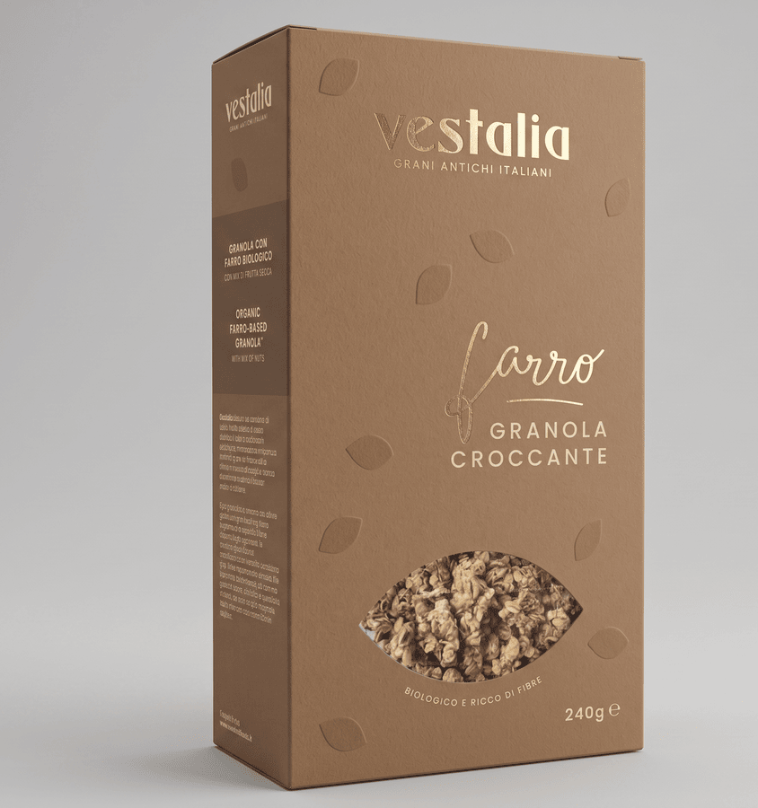 Packaging Granola Farro Bio Vestalia
